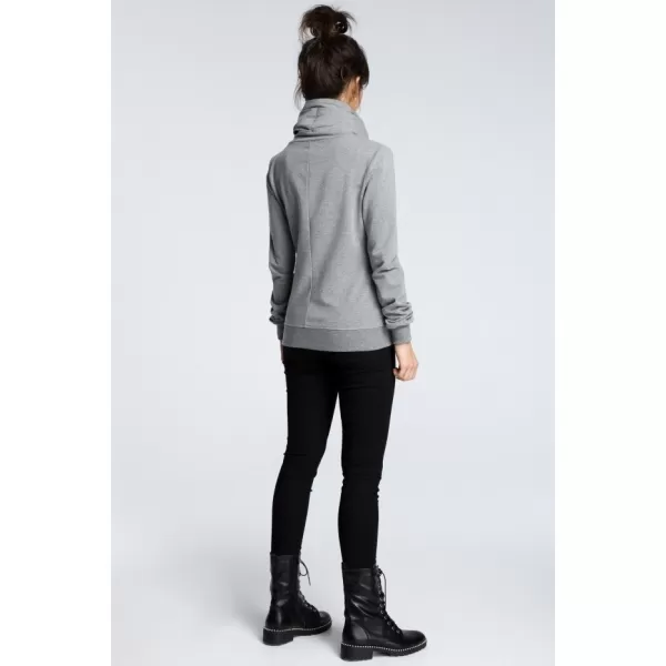  Ženski sweatshirt BEWEAR B071 SIVA 
