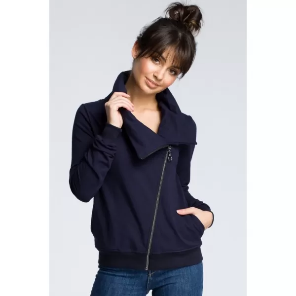  Ženski sweatshirt BEWEAR B071 TAMNOPLAVA 