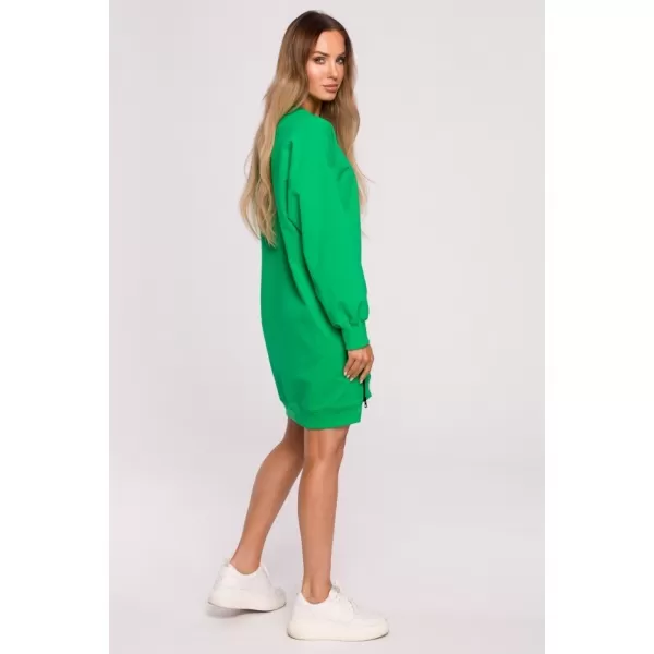  Ženski sweatshirt MOE M676 ZELENA 
