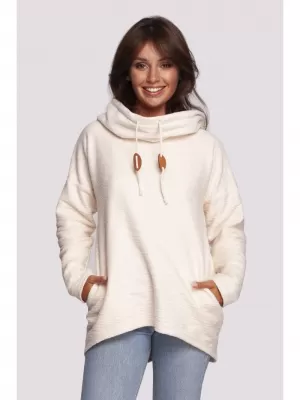 Ženski sweatshirt BEWEAR B249 VANILIJA