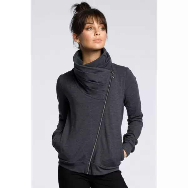  Ženski sweatshirt BEWEAR B071 GRAFIT 