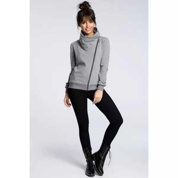  Ženski sweatshirt BEWEAR B071 SIVA 