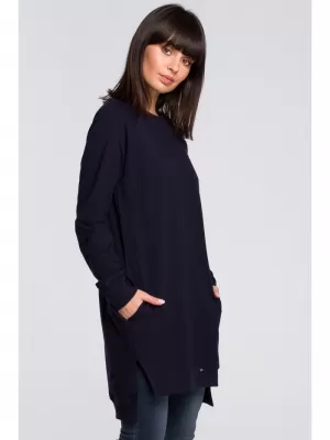 Ženski sweatshirt BEWEAR B101 TAMNOPLAVA