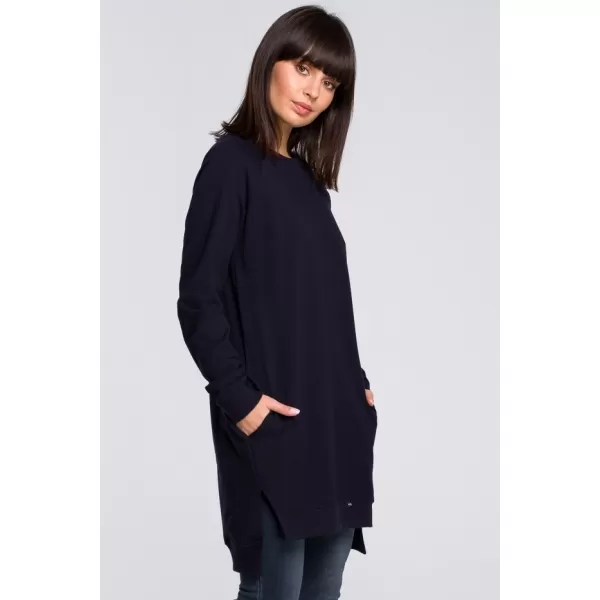  Ženski sweatshirt BEWEAR B101 TAMNOPLAVA 