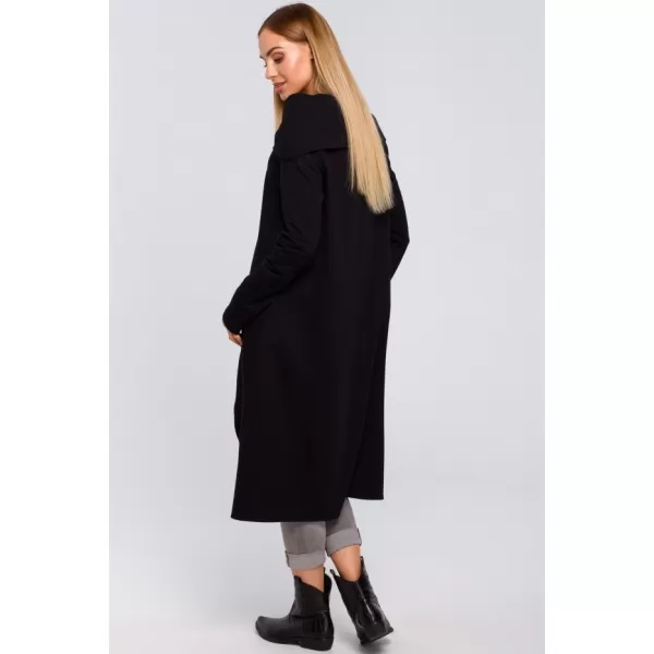  Ženski sweatshirt MOE M477 CRNA 