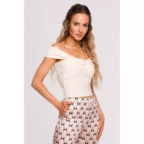  Ženski top MOE M680 KREMA 