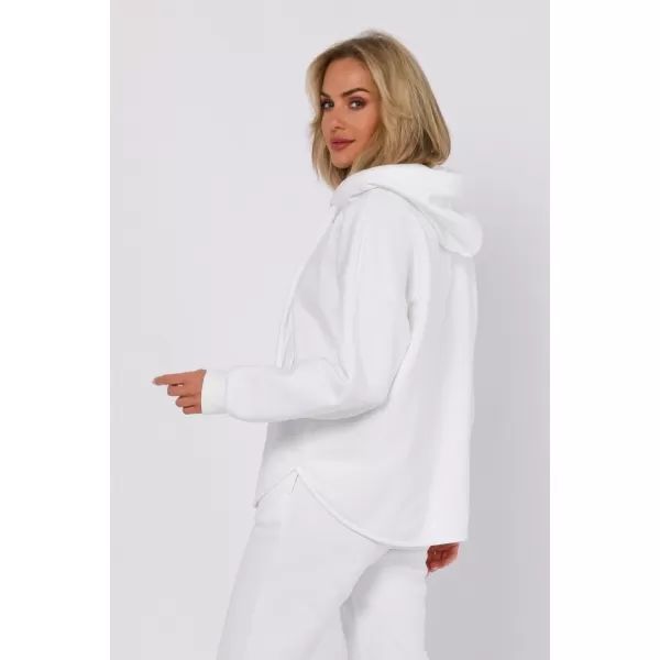  Ženski sweatshirt MOE M761 EKRU 