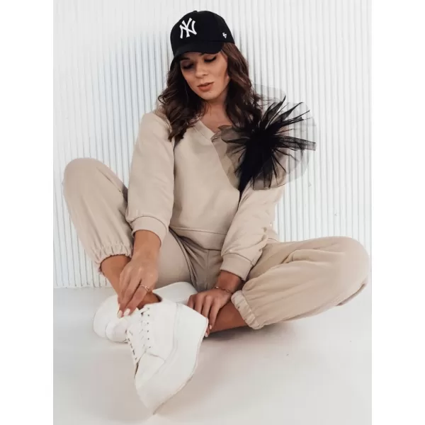  Ženska majica DSTREET FILAN BY1259 BEŽ 