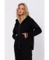Ženski sweatshirt MOE M761 CRNA