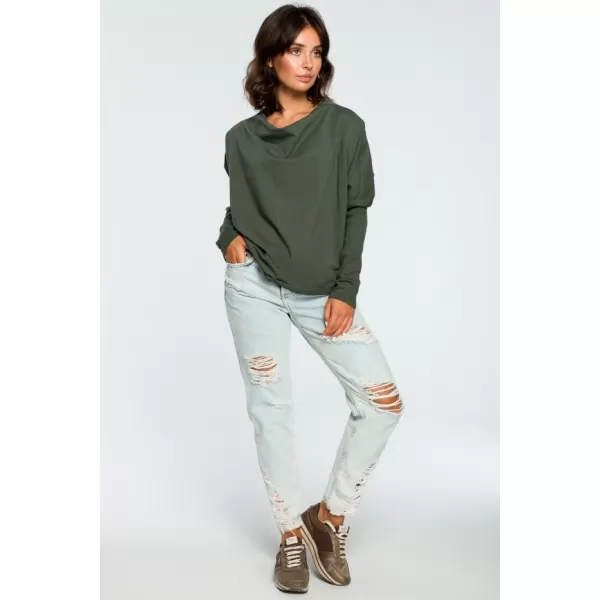  Ženska bluza BEWEAR B094 VOJNO ZELENA 