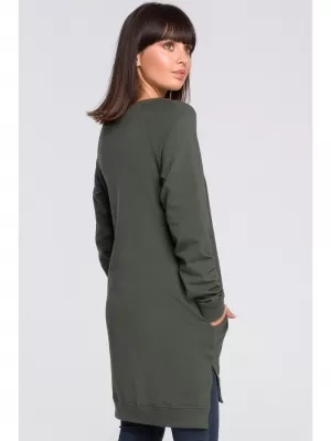 Ženski sweatshirt BEWEAR B101 VOJNO ZELENA