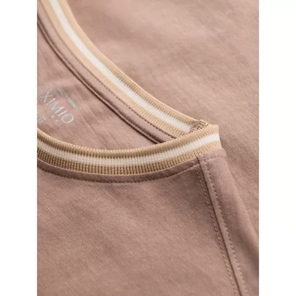  Košulja OMBRE OM-LSCL-0128 SMEĐI 