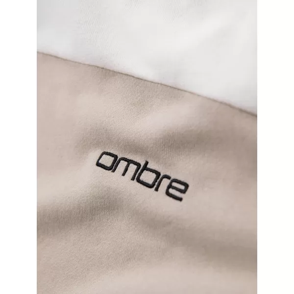  Muška dukserica OMBRE OM-SSNZ-0225 BIJELA 
