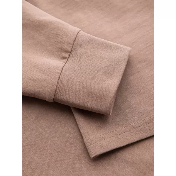  Košulja OMBRE OM-LSCL-0128 SMEĐI 