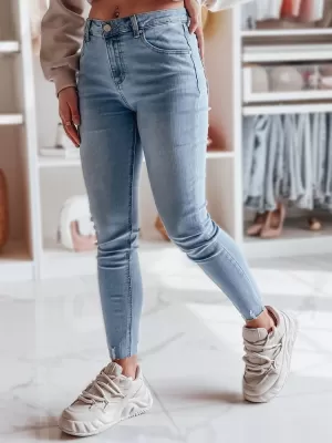 Ladijske hlače DSTREET SKINNIZA UY2357 PLAVI