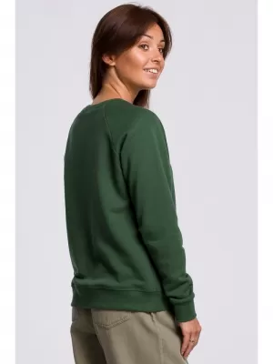 Ženski sweatshirt BEWEAR B167 ZELENI TRAVNJAK