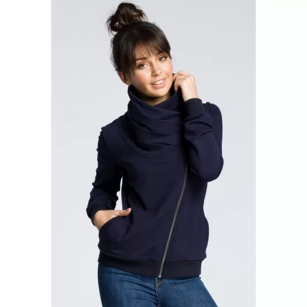  Ženski sweatshirt BEWEAR B071 TAMNOPLAVA 