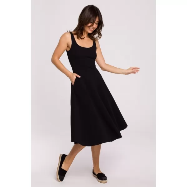  Haljina BEWEAR B218 CRNA 