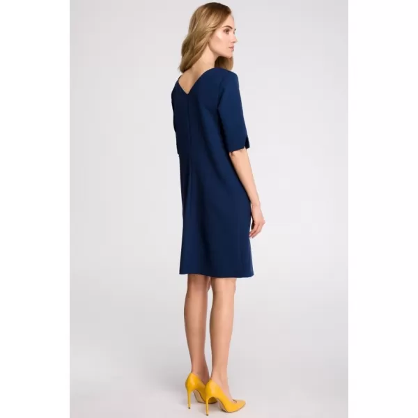  Haljina STYLOVE S113 TAMNOPLAVA 