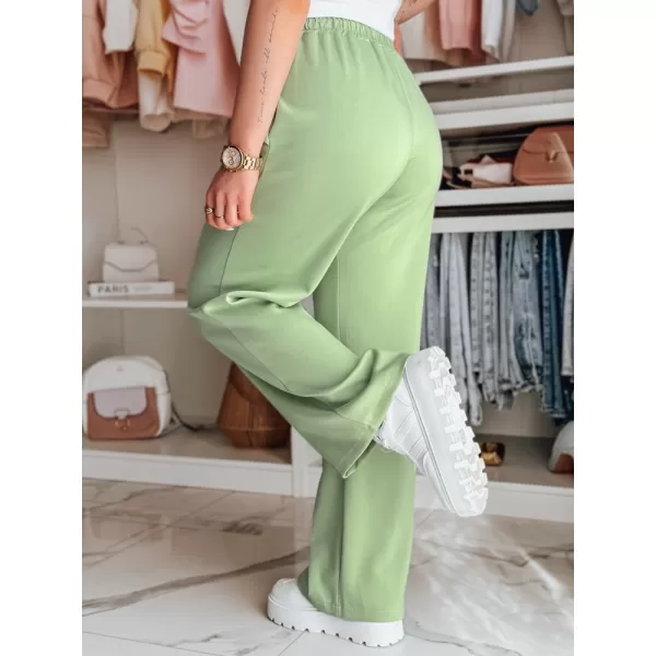  Ladijske hlače DSTREET DRESSANIK UY2698 ZELENA 