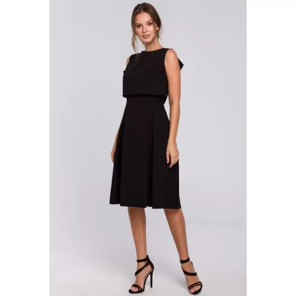  Haljina MAKOVER K005 CRNA 