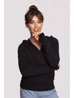 Ženski sweatshirt BEWEAR B246 CRNA