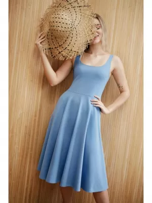 Haljina BEWEAR B218 PLAVA