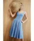 Haljina BEWEAR B218 PLAVA