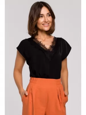 Ženska bluza STYLOVE S206 CRNA
