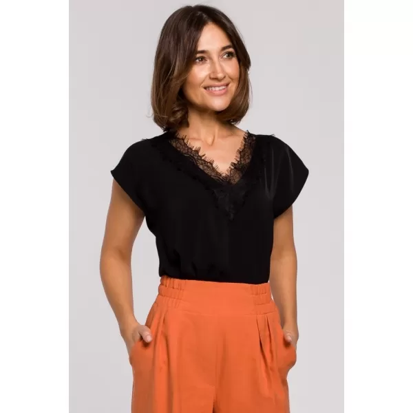 Ženska bluza STYLOVE S206 CRNA 