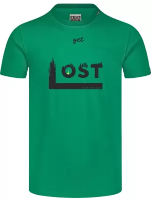 Muška majica kratkih rukava NORDBLANC GETLOST NBSMT8154 ZELENA