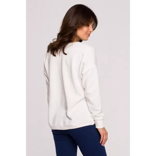  Ženski sweatshirt BEWEAR B225 EKRU 