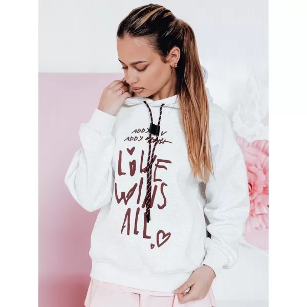 Ženska majica DSTREET LOVEWILL BY1468 SVIJETLO SIVE BOJE 