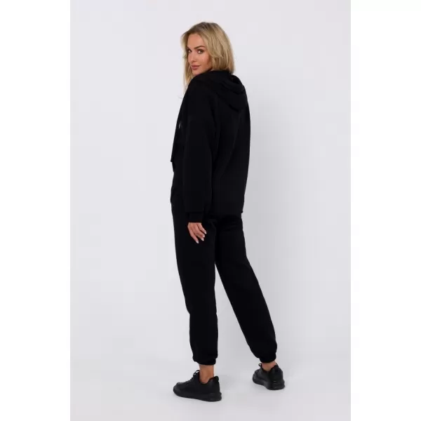  Ženski sweatshirt MOE M761 CRNA 