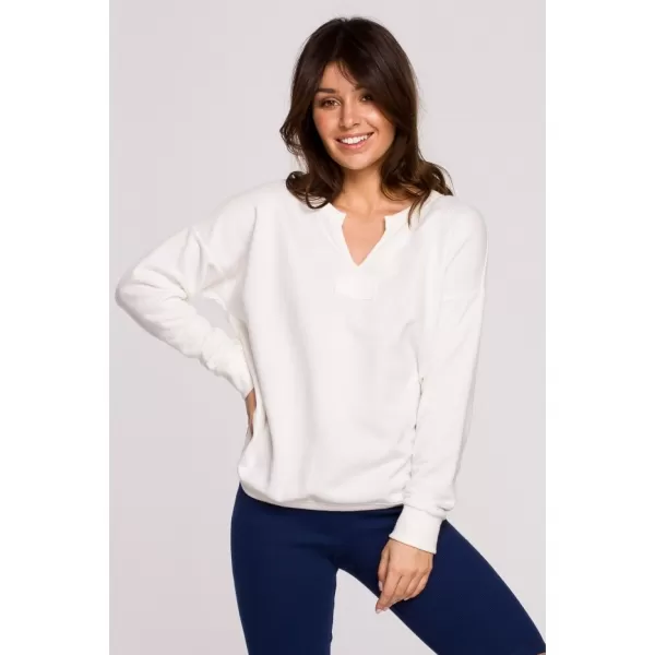  Ženski sweatshirt BEWEAR B225 EKRU 