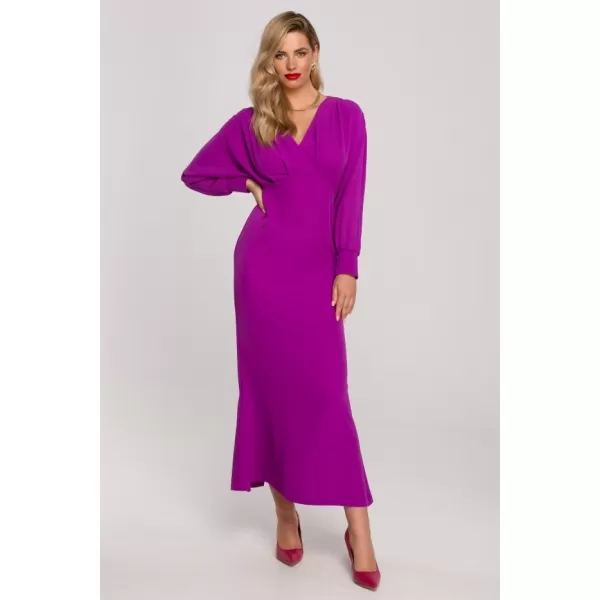  Haljina MAKOVER K143 LAVANDA 