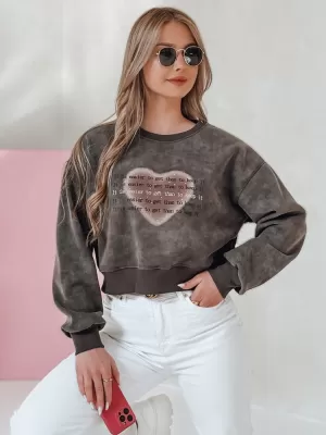 Ženska majica DSTREET DESSER BY1464 TAMNO SIVA