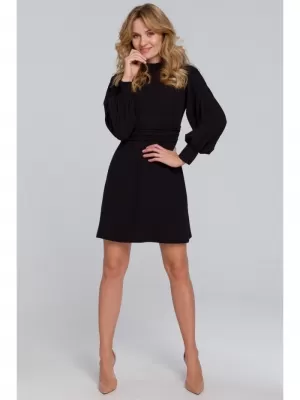 Haljina MAKOVER K078 CRNA