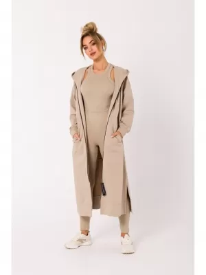 Ženski sweatshirt MOE M729 BEŽ