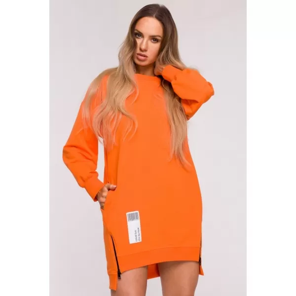  Ženski sweatshirt MOE M676 NARANČASTA 