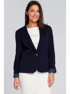 Ženska jakna STYLOVE S154 TAMNOPLAVA