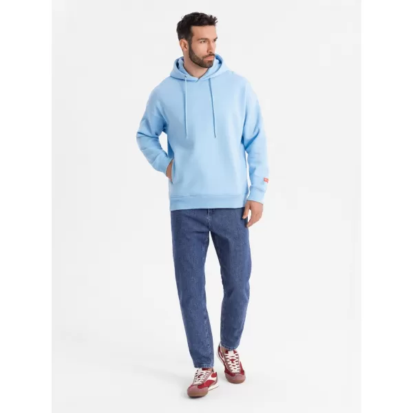  Muška dukserica OMBRE OU-SNBC-0105 PLAVI 