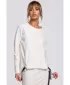 Ženski sweatshirt MOE M492 EKRU