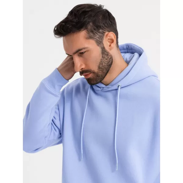  Muška dukserica OMBRE OU-SNBC-0105 LAVANDA 