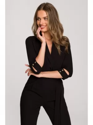 Ženski kombinezon STYLOVE S316 CRNA