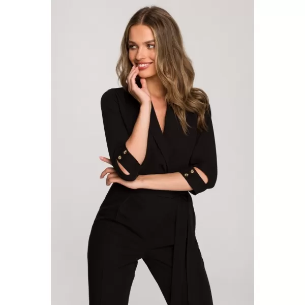  Ženski kombinezon STYLOVE S316 CRNA 