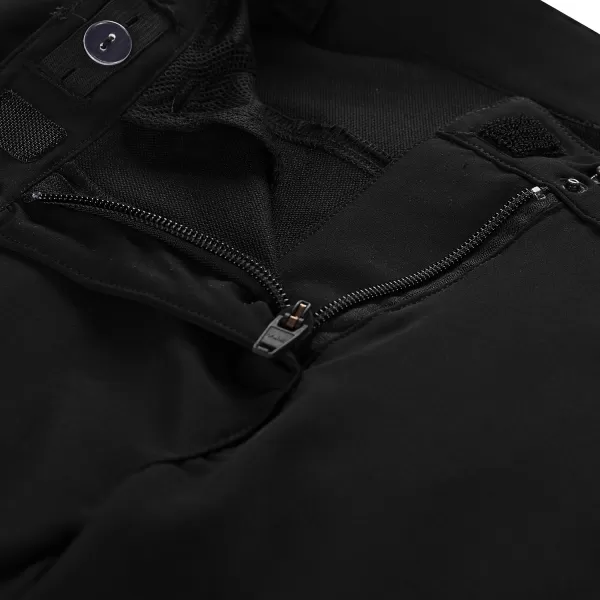  Ženske softshell kratke hlače ALPINE PRO BAKA CRNI 