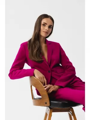 Ženska jakna STYLOVE S353 ŠLJIVA