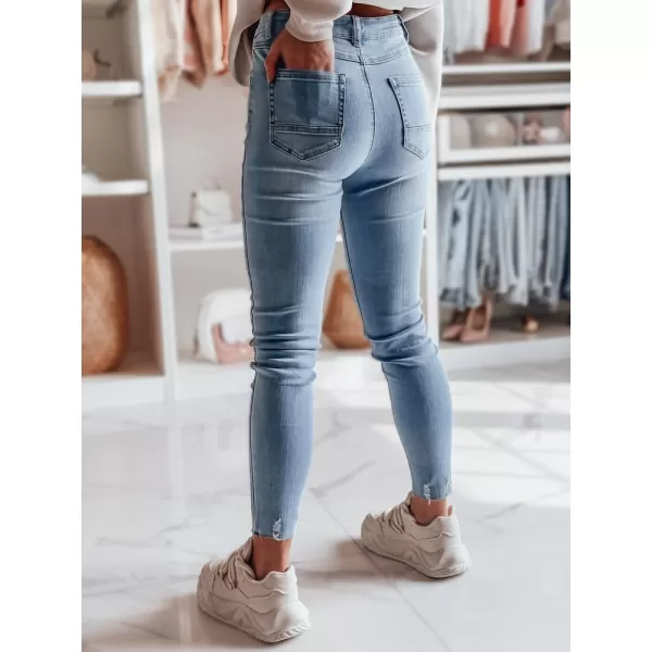  Ladijske hlače DSTREET SKINNIZA UY2357 PLAVI 