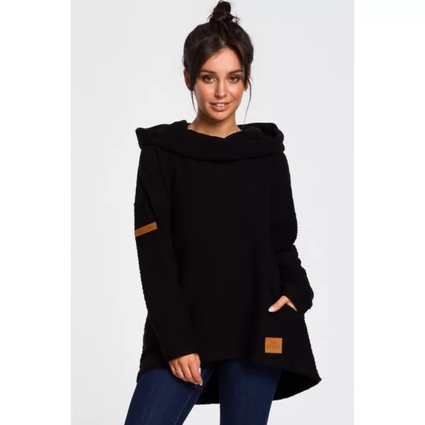  Ženski sweatshirt BEWEAR B131 CRNA 